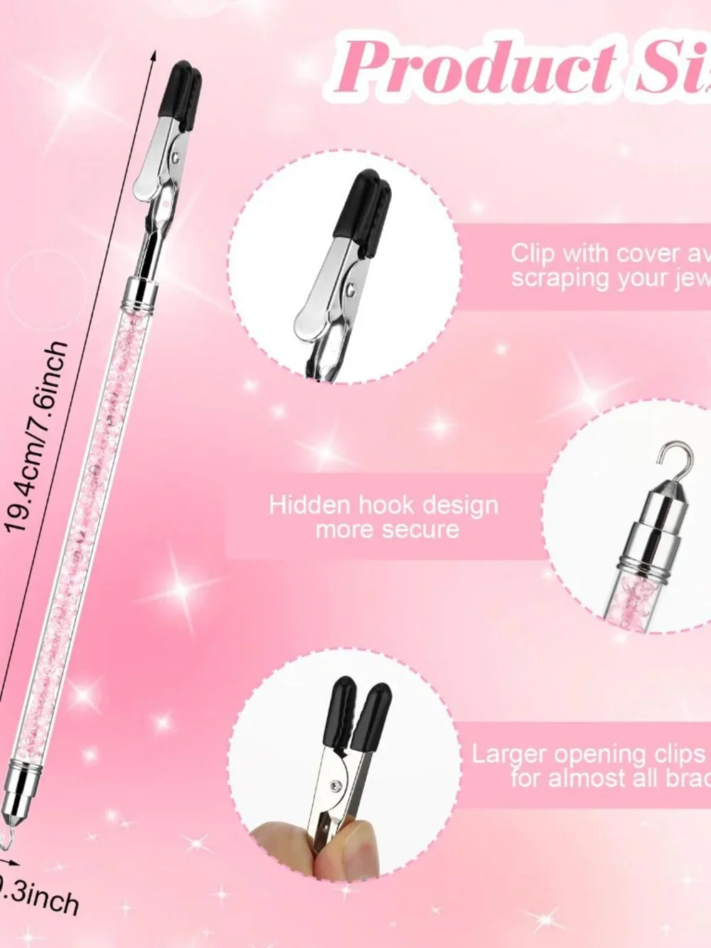 Bracelet Helper Tool Stainless Wearing Assistance Tool On Yourself Aid Jewelry Q